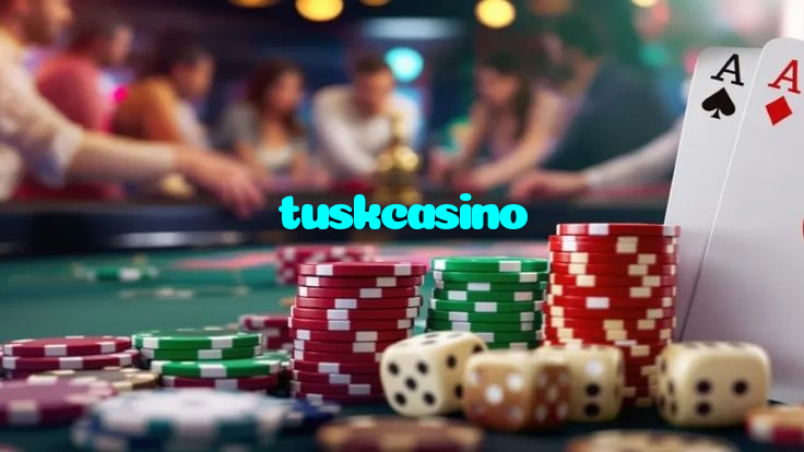 tuskcasino casino presented on mobile device in Pakistan with slots and live games